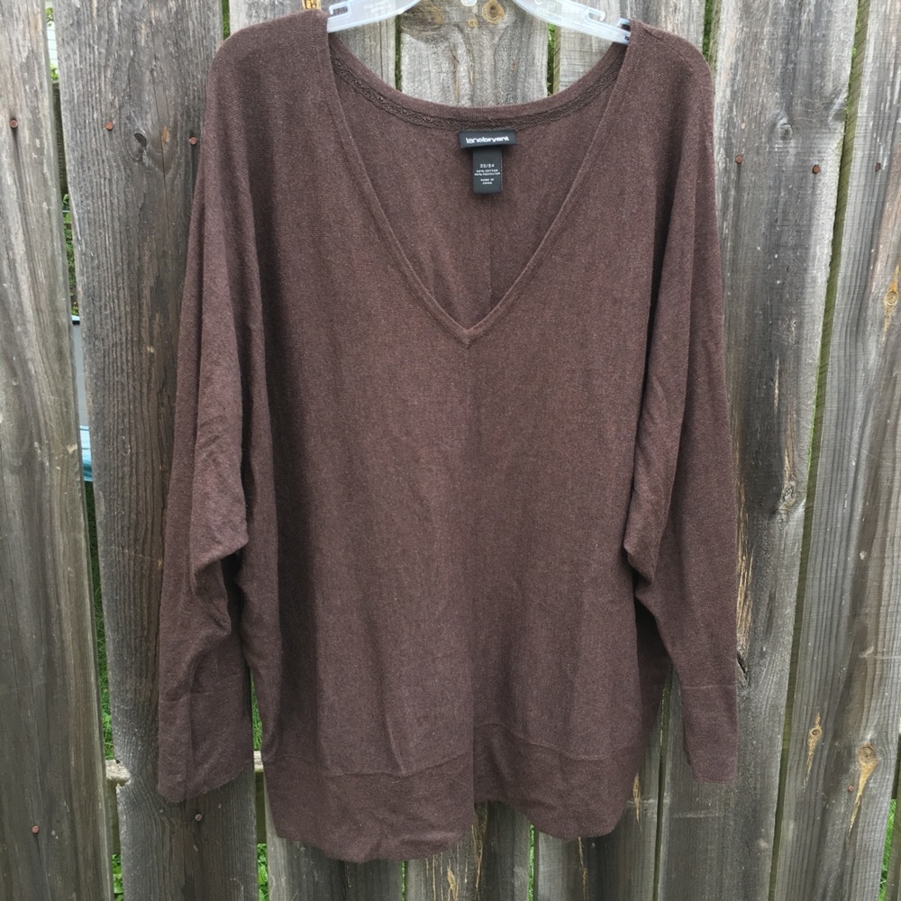 Lane Bryant Brown Sweater